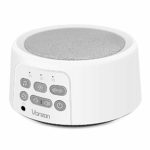 White Noise Machine – Sound Machine with Baby for Sleeping & Relaxation – 7 High Fidelity Nature Sounds – Portable Sleep Sound Therapy for Home, Office or Travel – Suitable for Kids and Adults