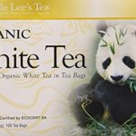 Uncle Lee’s Tea Organic White Tea, Tea Bags, 100-Count Boxes (Pack of 4)