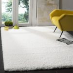 Safavieh California Premium Shag Collection SG151-1010 White Area Rug (8′ x 10′)