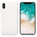 SURPHY Silicone Case for iPhone Xs iPhone X Case, Slim Liquid Silicone Soft Rubber Protective Phone Case Cover (with Soft Microfiber Lining) Compatible with iPhone X iPhone Xs 5.8″, White