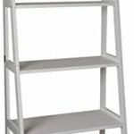 Casual Home 176-51 5-Shelf Ladder Bookcase, White