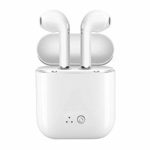 Bluetooth Earbuds, Bluetooth Headphones Wireless Sport Earbuds Mini in-Ear Earphones Stereo Noise Canceling with Charging Case for Workout, Running, Gym (White#)