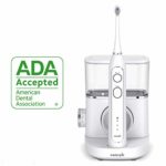 Waterpik Electric Toothbrush & Water Flosser Combo In One – Waterpik Sonic-Fusion Professional Flossing Toothbrush, SF-02 White