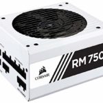 CORSAIR RMX White Series (2018), RM750x, 750 Watt, 80+ Gold Certified, Fully Modular Power Supply – White