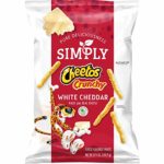 Simply Cheetos Crunchy, White Cheddar, 8.5oz