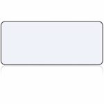 Large Gaming Mouse Pad with Nonslip Base|Extended XXL Size, Heavy|Thick, Comfy, Waterproof & Foldable Mat for Desktop, Laptop, Keyboard, Consoles & More|Enjoy Precise (White)