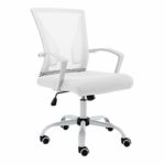 Modern Home WHWHITE Zuna Mid – Back Office Chair White