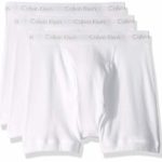 Calvin Klein Men’s Underwear Cotton Classics Boxer Briefs – Large – White (Pack of 3)