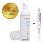 V-White Micro Foam Toothpaste AND Teeth Whitening Gel | New Formula | Deep Cleaning for V-White Ultrasonic Electric 360° Toothbrushes foaming vwhite tooth paste ever whitener cleaner smile gums liquid