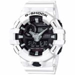 Casio Men’s G Shock GA700-7A White Resin Japanese Quartz Diving Watch