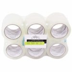 White Kaiman? – 2 inch Clear Commercial Grade Packing Tape w/60 Yards per Roll & 2.7 Mil Thickness (12 Pack)