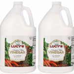 Lucy’s Distilled White Vinegar, 1 Gallon 128oz. (Pack of 2)