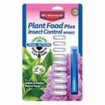 Bayer Advanced 701710 2-in-1 Insect Control Plus Fertilizer Plant Spikes, 10-Spikes