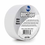 IPG JobSite DUCTape, Colored Duct Tape, 1.88″ x 20 yd, White  (Single Roll)