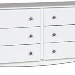 White Monterey 6 Drawer Dresser