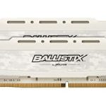 Ballistix Sport LT 16GB Kit (8GBx2) DDR4 3200 MT/s (PC4-25600) CL16 SR x8 DIMM 288-Pin Memory – BLS2K8G4D32AESCK (White)