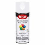 Krylon K05545007 COLORmaxx Spray Paint, Aerosol, White