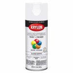 Krylon K05545007 COLORmaxx Spray Paint, Aerosol, White