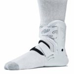 Ultra Zoom Ankle Brace for Injury Prevention, Provides Support and Helps Prevent Sprained Ankles in Volleyball, Basketball, Football – Supportive, Secure Brace for Athletes- White, Large/X-Large