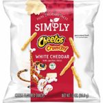 Simply Cheetos Crunchy White Cheddar, 0.87 Ounce, Pack of 36