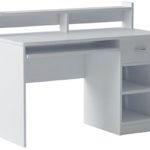 OneSpace 50-LD0101 Essential Computer Desk, Hutch, White