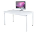 Need Computer Desk 47″ Computer Table with BIFMA Certification Writing Desk Workstation Office Desk, White AC3DW-120
