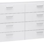 Tvilum Austin 8-Drawer Dresser, White