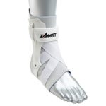 Zamst A2-DX Strong Support Ankle Brace, White, XL – Right