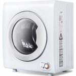 Sentern 2.65 Cu.Ft Compact Laundry Dryer – 8.8 LBS Capacity Portable Clothes Dryer with 1400W Drying Power (White – 8.8lbs)
