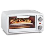 Proctor Silex 4 slice Toaster Oven, White New