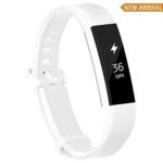 POY Compatible Bands Replacement for Fitbit Alta/Fitbit Alta HR, Adjustable Sport Wristbands for Women Men (Small)
