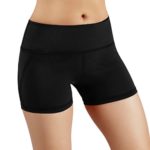 ODODOS Power Flex Yoga Short Tummy Control Workout Running Athletic Non See-Through Yoga Shorts with Hidden Pocket