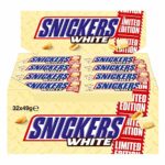 Mars Snickers White 32 x 49g Riegel LIMITED EDITION