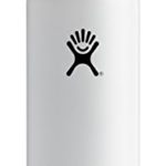 Hydro Flask 40 oz Double Wall Vacuum Insulated Stainless Steel Leak Proof Sports Water Bottle, Wide Mouth with BPA Free Flex Cap, White