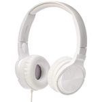 AmazonBasics Lightweight On-Ear Wired Headphones, White