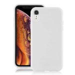 for iPhone XR White Case, technext020 Shockproof Ultra Slim Fit iPhone 10R Cover TPU Soft Gel Rubber Cover Shock Resistance Protective Back Bumper for Apple iPhone XR White