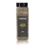 Castle Foods | WHITE PEPPER WHOLE, 20 oz Premium Restaurant Quality
