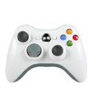 JAMSWALL Xbox 360 Wireless Controller, Game Controller Gamepad Joystick for Xbox & Slim 360 PC Windows 7,8,10 (White)