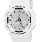 Casio G-Shock GA100A-7A X-Large Men’s White Resin Sport Watch