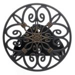 Liberty Garden 670 Wall Mounted Decorative Hose Butler, Holds 125-Feet of, 5/8-Inch, Bronze