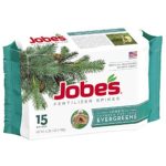Jobe’s 01661 1611 Evergreen Outdoor Fertilizer Food Spikes, 15