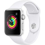 Apple Watch Series 3 (GPS, 42mm) – Silver Aluminium Case with White Sport Band
