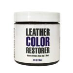 Leather Hero Leather Color Restorer & Applicator- Repair, Recolor, Renew Leather & Vinyl Sofa, Purse, Shoes, Auto Car Seats, Couch-4oz(White)