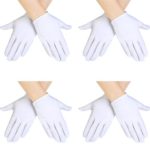 What You can get: Come with 4 Pairs of White Child Costume Gloves, Suitable for Most Children, Theatrical and Formal Purposes, Your Little Princess or Prince Will Love These Magical Gloves, not suita
