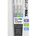Sakura 57454 Gelly Roll Classic Ass’t (05/08/10) 3pk Pen, White