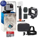 GoPro Hero 7 (White) Action Camera with GoPro Adventure Kit Essential Bundle