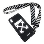 NCANGU Off White Black case Compatible with iPhone case with Strap (iPhone 6S Plus/iPhone 6 Plus)