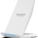 NANAMI Fast Wireless Charger,Qi Certified Wireless Charging Stand 7.5W Compatible 11/11 Pro/11 Pro Max/XS Max/XS/XR/X/8/8 Plus,10W for Samsung Galaxy S10 S9 S8 Note10/9/8,5W for All Qi-Enabled Phones