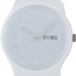 Swatch SUOW701 Rebel White dial Plastic Strap Unisex Watch New