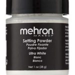 Mehron Makeup Setting Powder (1 oz) (Ultra White)